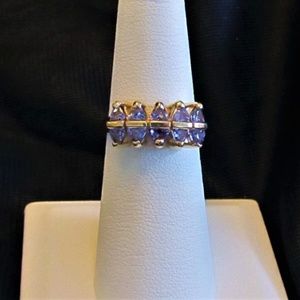Tanzanite and Yellow Gold Ring $250.00 OBO!
